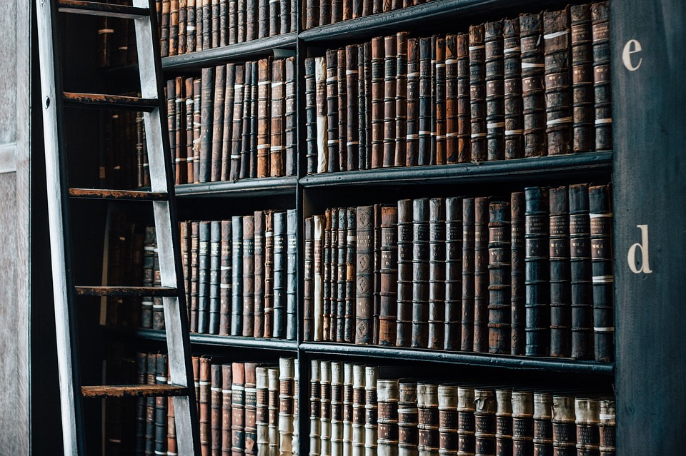 An image of an old legal library, representing the history of Jenkins Fenstermaker and the years of experience and knowledge offered by the firm’s tristate attorneys to clients in West Virginia (WV), Kentucky (KY), and Ohio (OH)