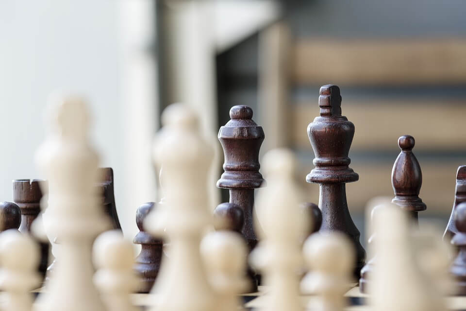 Image of a chess set, representing the steps company owners should take to begin the business succession planning process today. At Jenkins Fenstermaker, you can find an experienced business succession planning attorney to help you in West Virginia (WV), Kentucky (KY), or Ohio (OH).