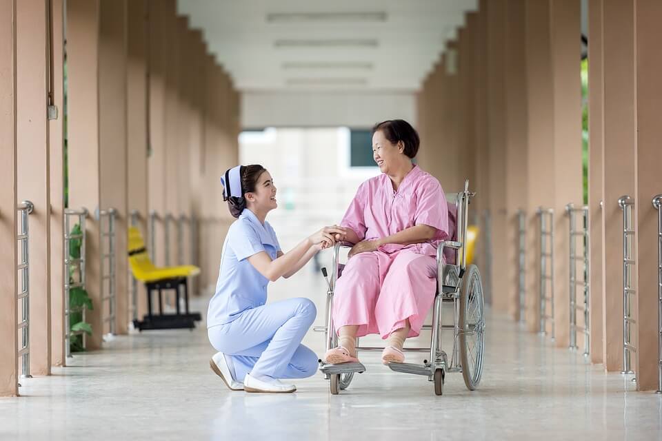 Image of an elderly woman being cared for by a kind nurse. When elder abuse in WV occurs, know that there are steps you can take to stop it. Contact our lawyers for help with your family’s estate planning needs.