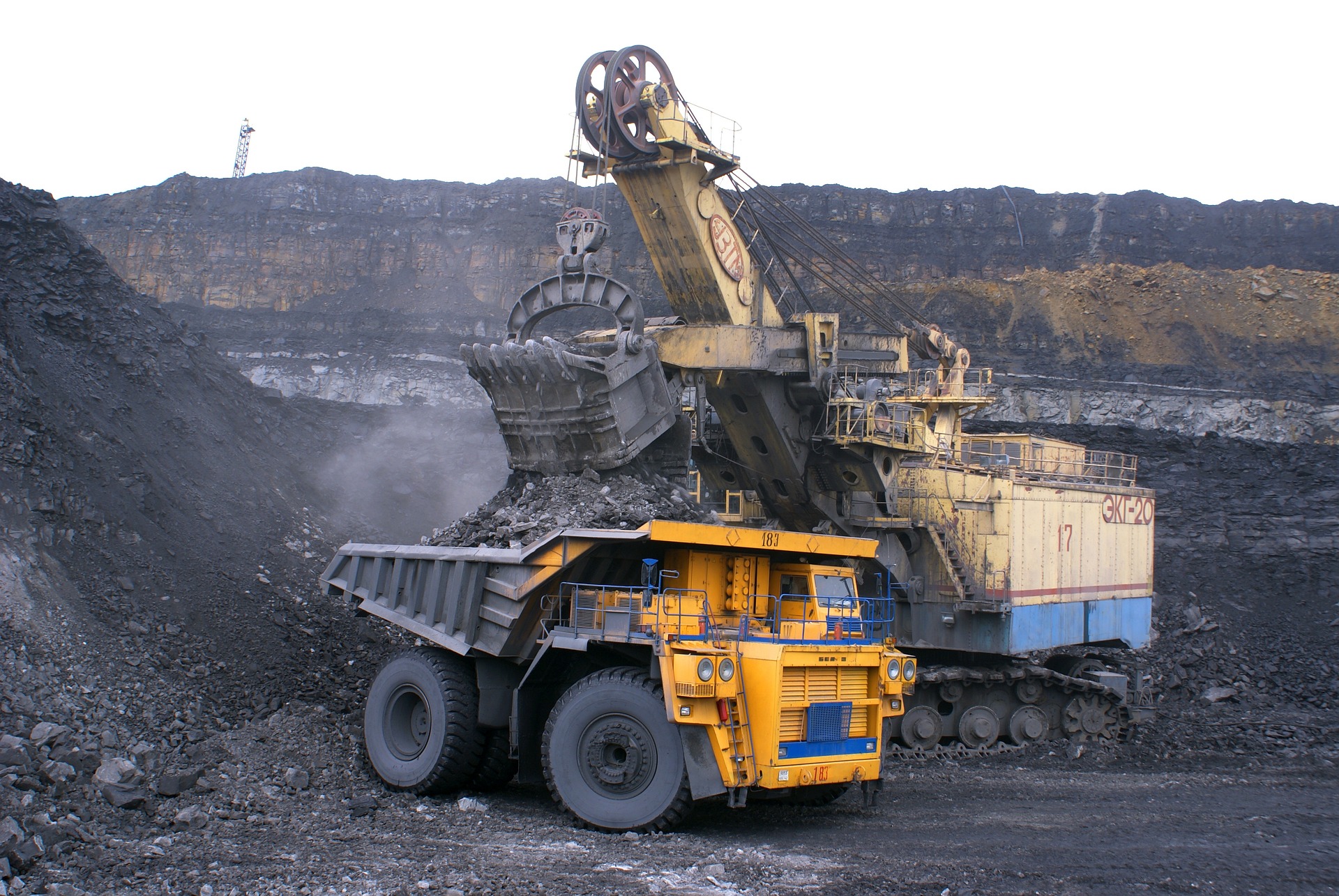 A coal company worksite, representing the need to learn how to self-insure against black lung claims.