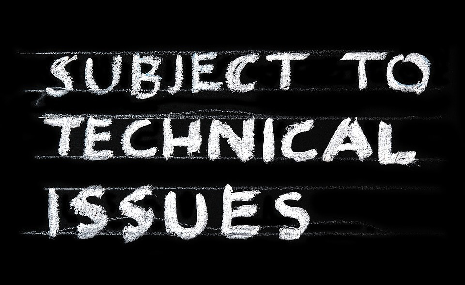 An image of the words “subject to technical issues” written in chalk on a blackboard, representing the risks related to technical errors in WV wills and how an experienced wills, trusts, and estate planning attorney like Anna M. Price at Jenkins Fenstermaker, PLLC can help you avoid those errors.